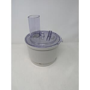 Braun K1000 3210 Food Processor Replacement Part Mixing Bowl W Lid-Great